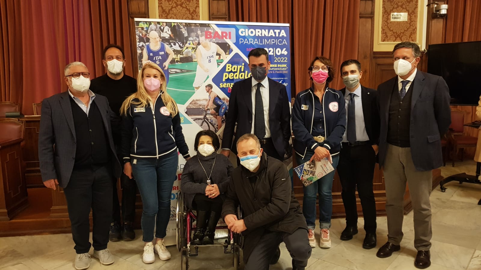 Presentazione prima tappa Giro d’Italia Handbike 2022